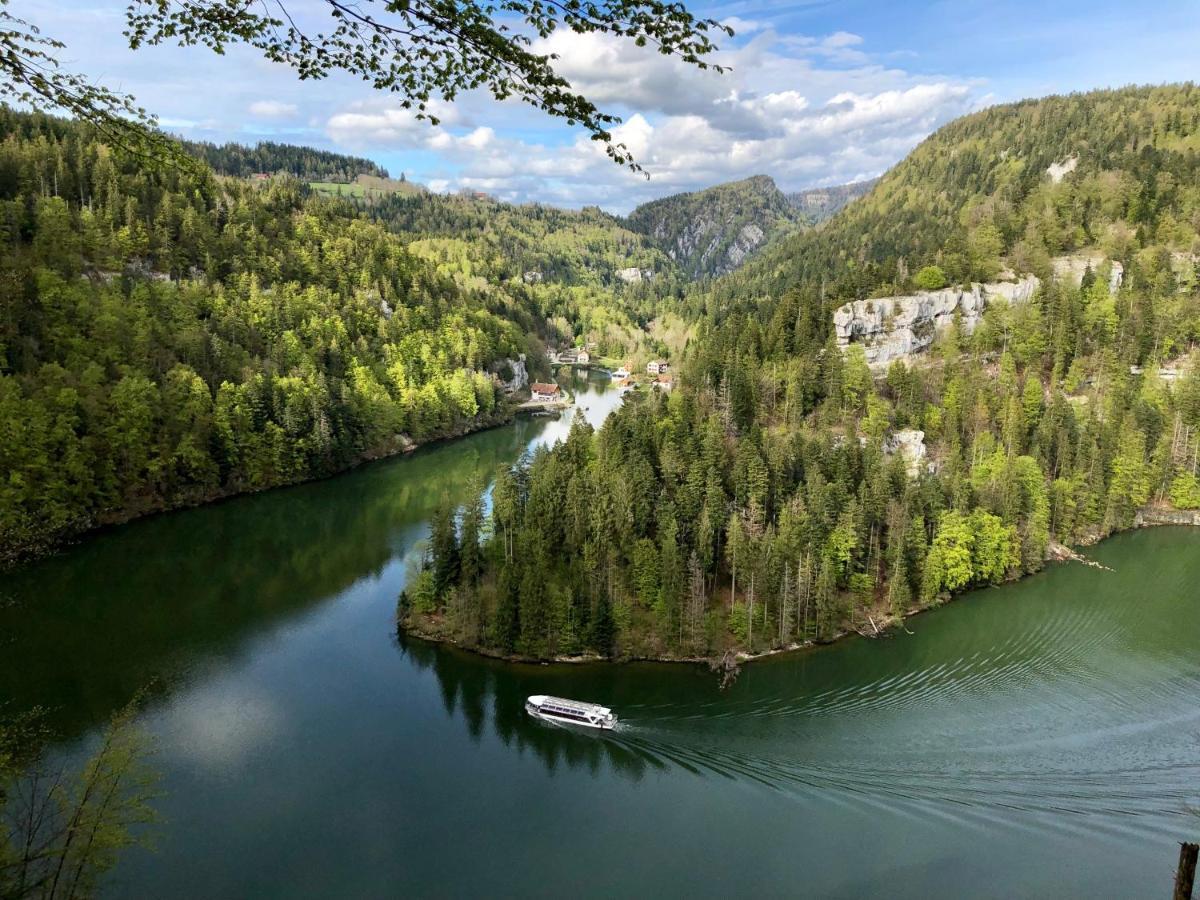 Evasion Tonique Hotel Villers le Lac Bagian luar foto
